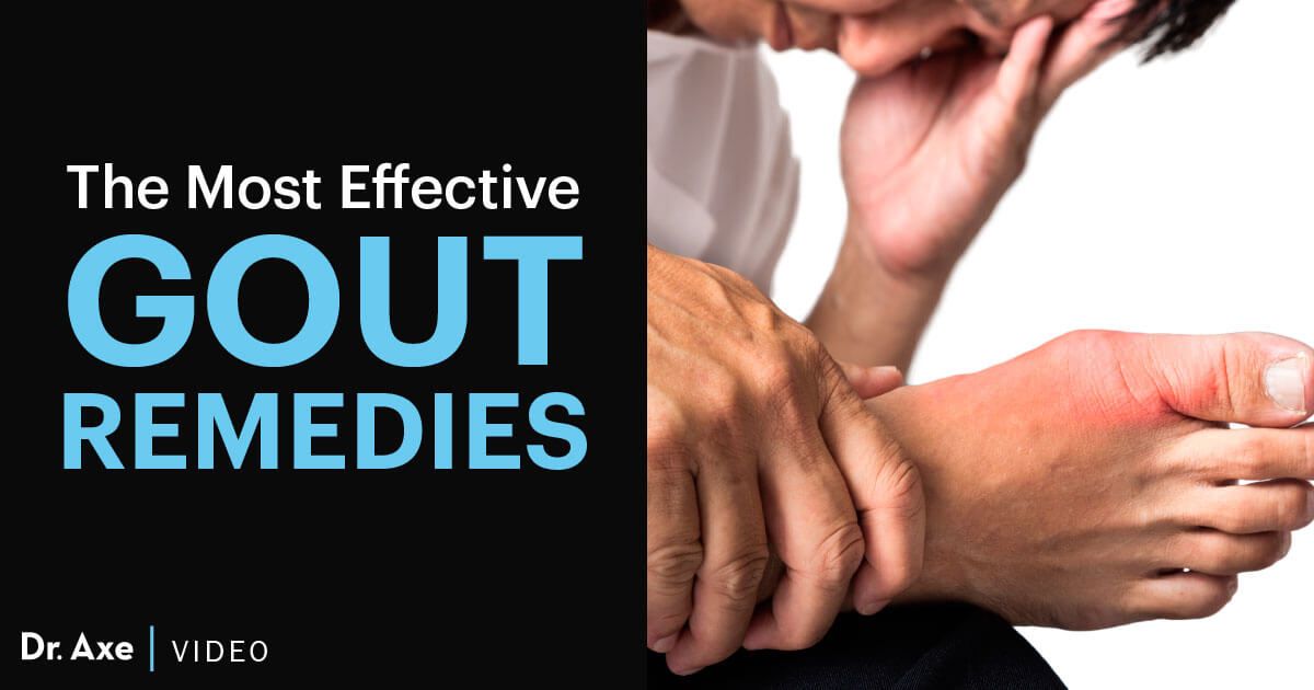 6 Gout Remedies and Natural Treatments that Work