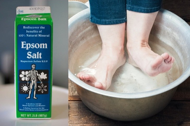 7 Good Reasons to Soak Your Feet in Epsom Salt &  Instructions
