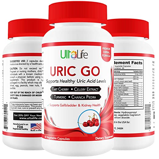 Amazon.com: #1 GOUT Relief URIC Acid Support Supplement