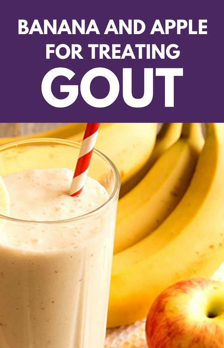 Banana and Apple for Treating Gout