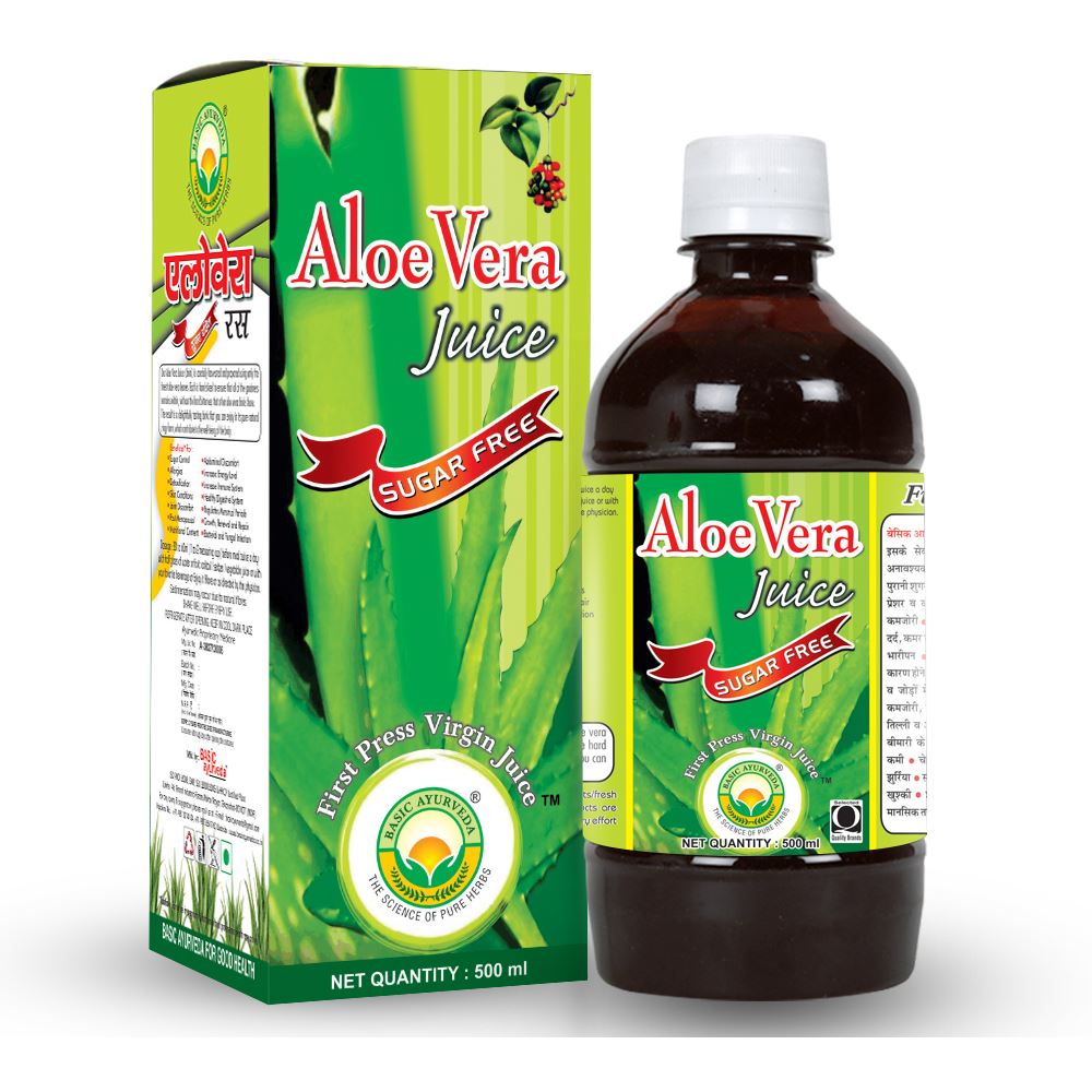 Buy Basic Ayurveda Aloe Vera Juice (Sugar Free) Online ...