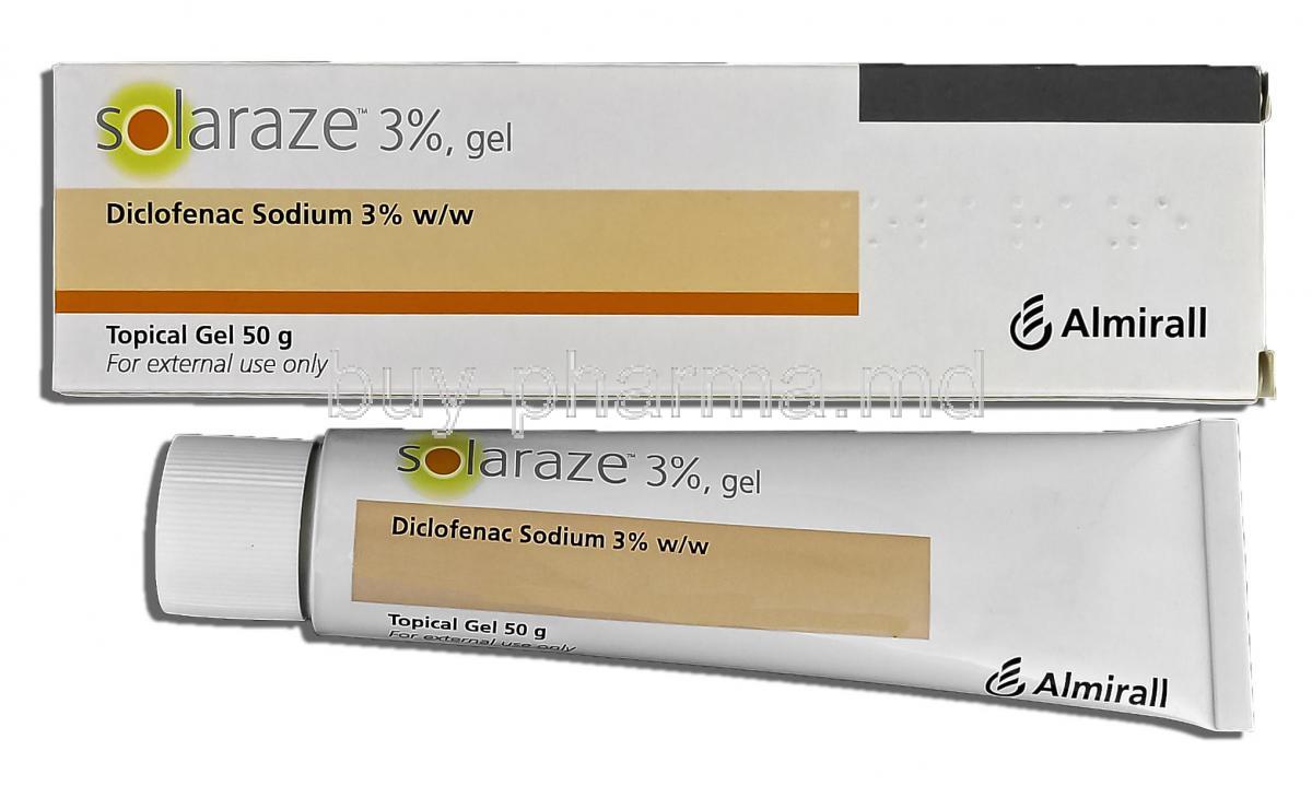 Buy Solaraze Gel 3% 50G Best Price Online
