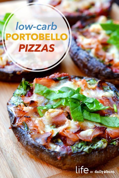 Cheesy Portobello Pizza Recipe