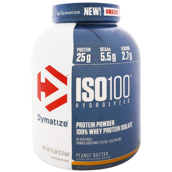 Dymatize ISO 100 Protein Powder (100% Whey Protein Isolate ...