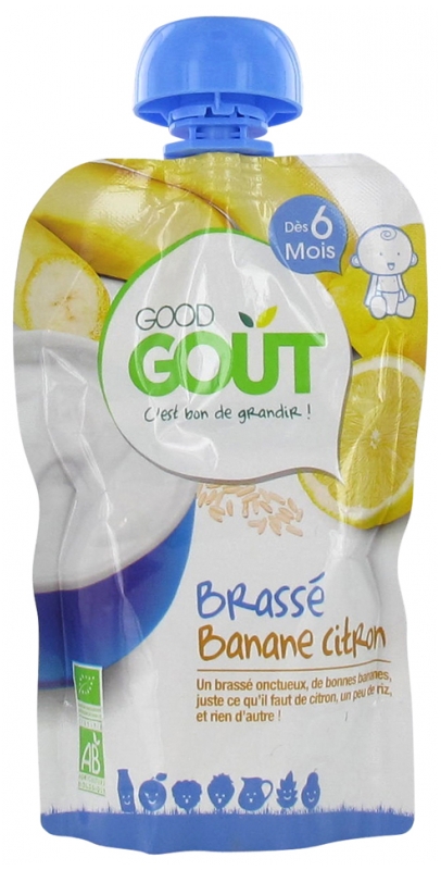 Good Goût Brew Banana Lemon From 6 Months 90g