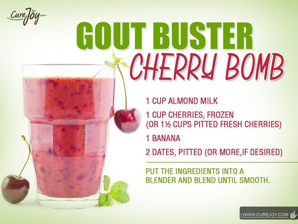 Gout buster cherry bomb