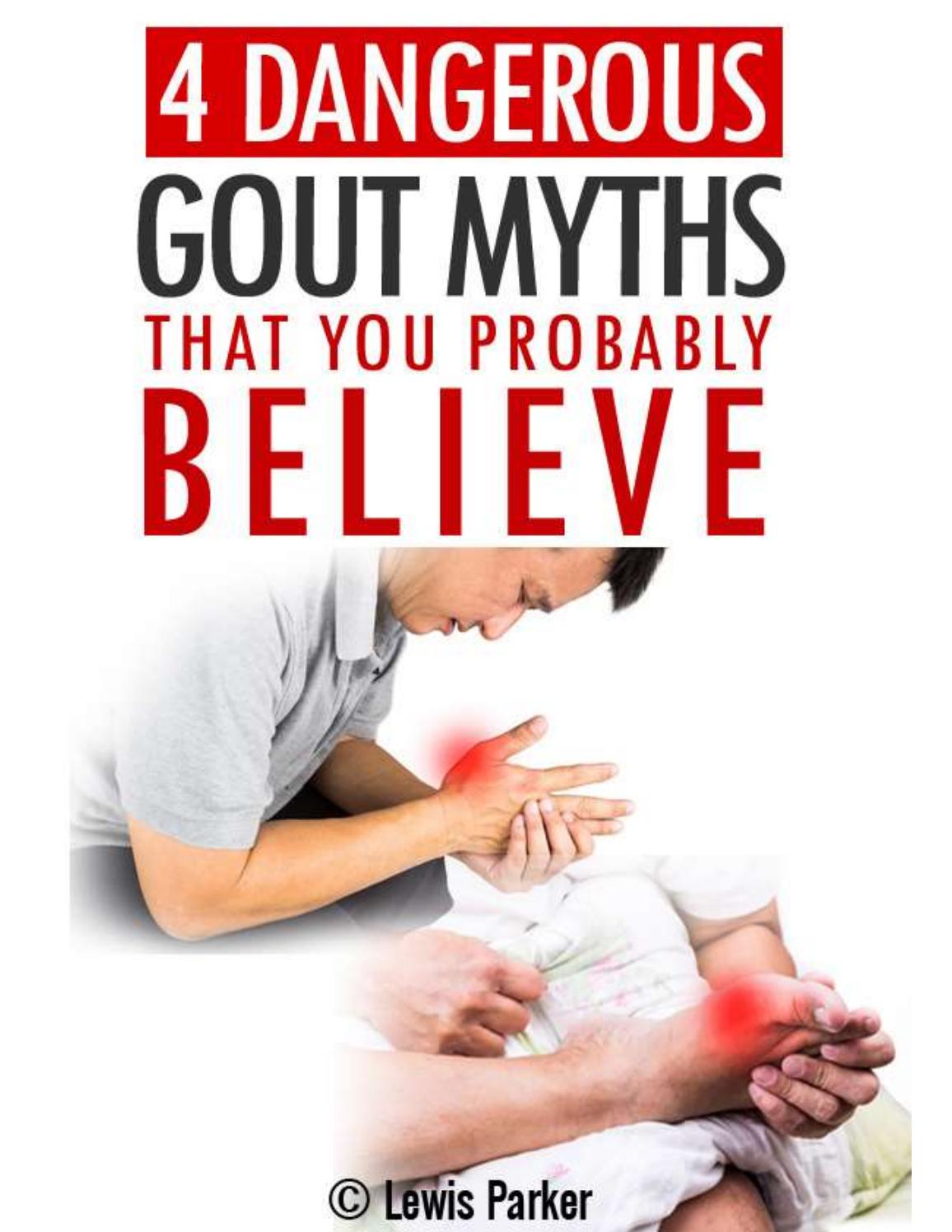 Gout myths report by extreme health