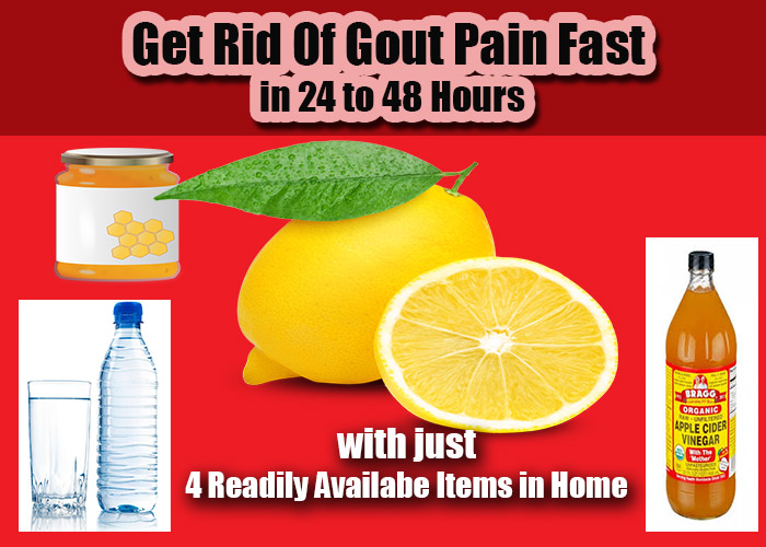 How to Get Rid of Gout Pain Fast in 24 to 48 Hours (Uric Acid)