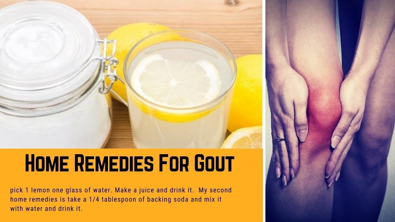 Immediate gout pain relief Home Remedies