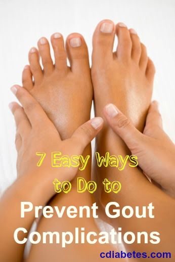 Its best to try and avoid getting gout in the first place ...