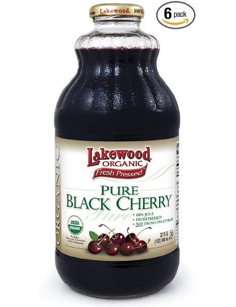 Lakewood Organic PURE Black Cherry Juice, 32