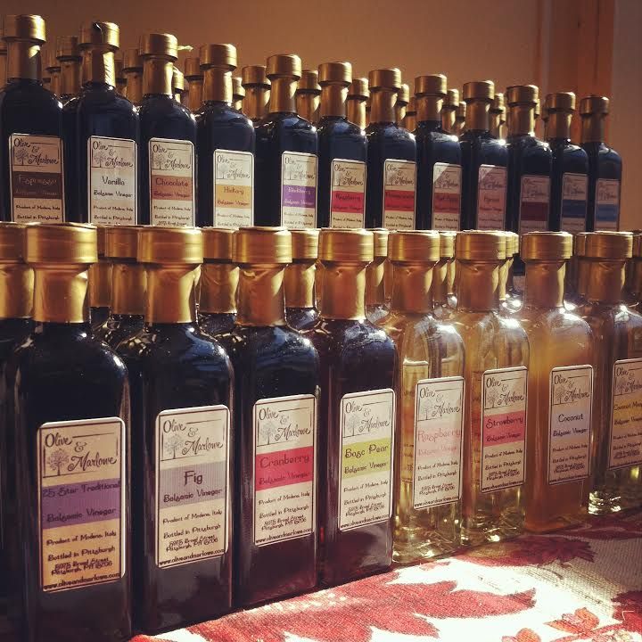 Olive &  Marlowe 2oz sampler bottles of artisan olive oil ...