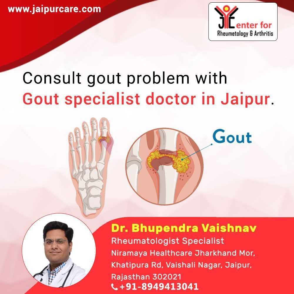 One of the experience Gout specialist in Jaipur in 2020 ...