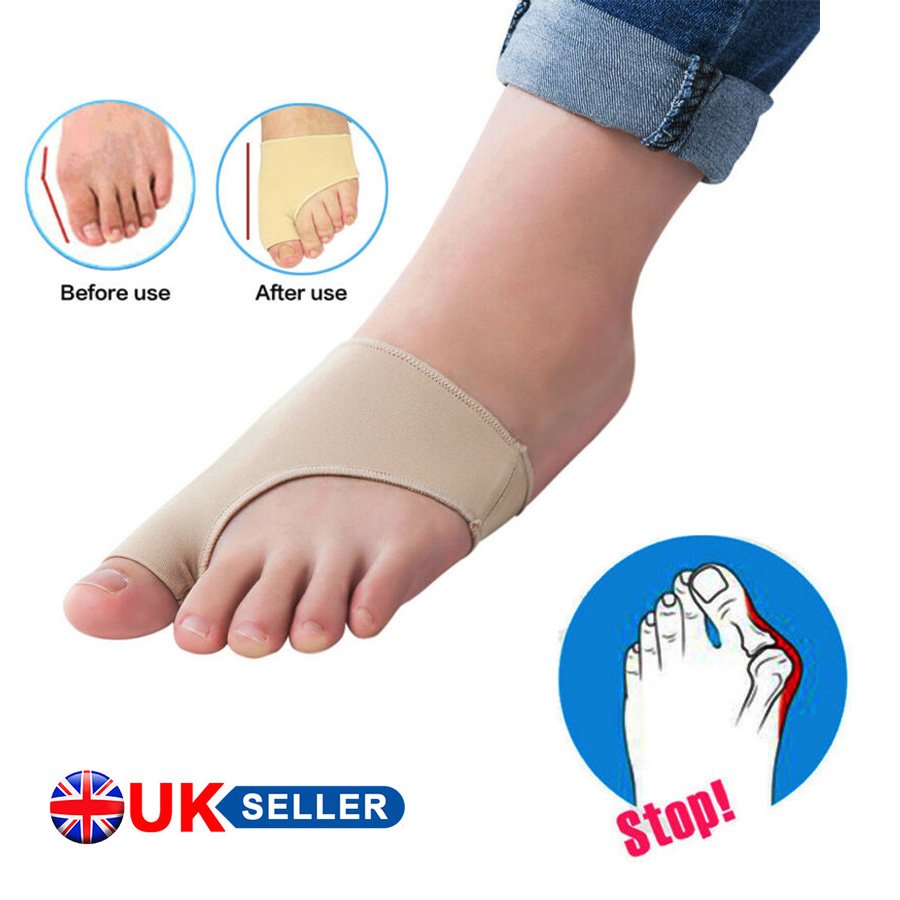 Pair Gel Big Toe Bunion Protector Support Bunions Blisters Gout Foot ...
