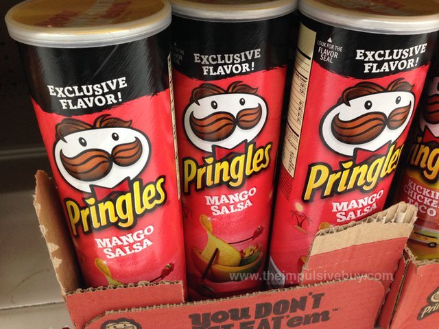 SPOTTED ON SHELVES: Mango Salsa Pringles (Walmart ...