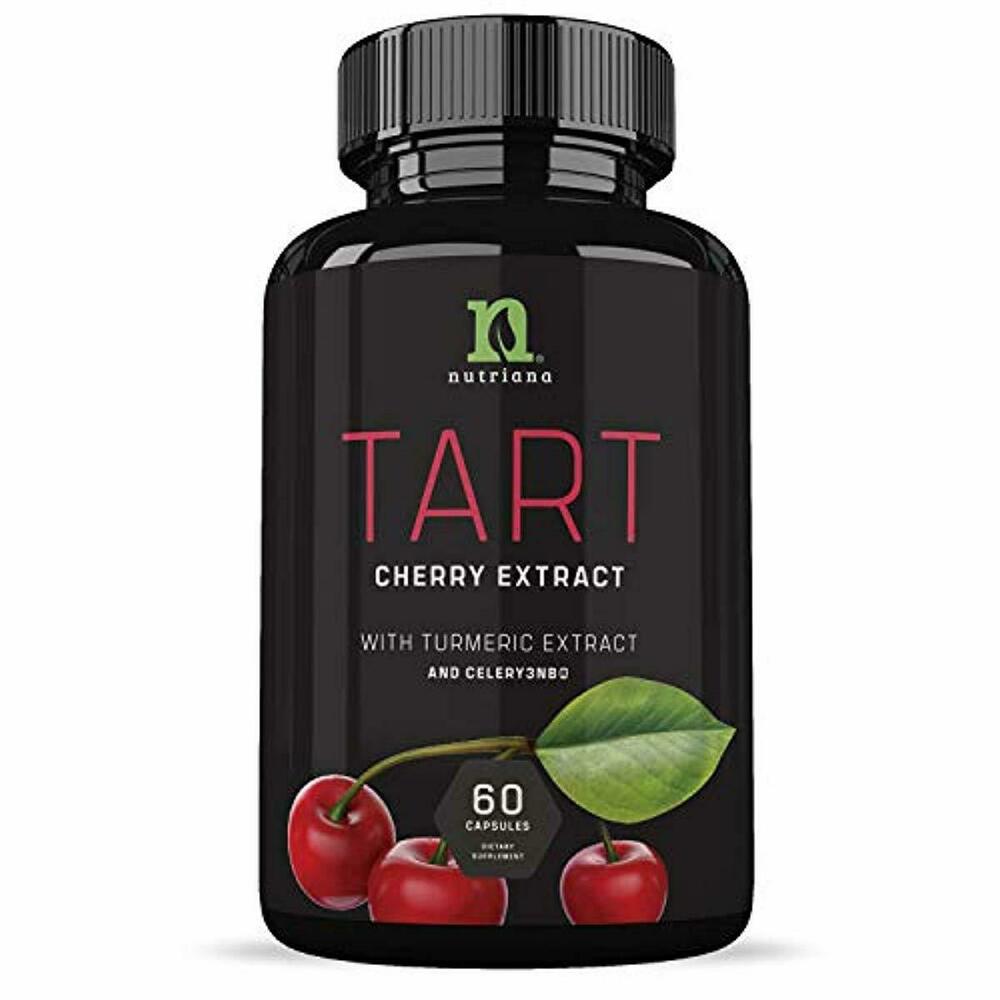 Tart Cherry Capsules with Celery Seed and Turmeric