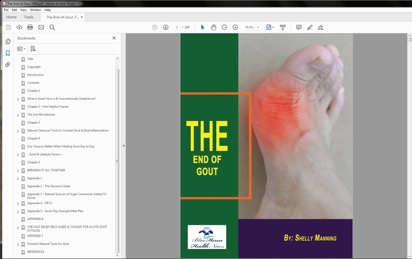The End of Gout Review: Does Shelly