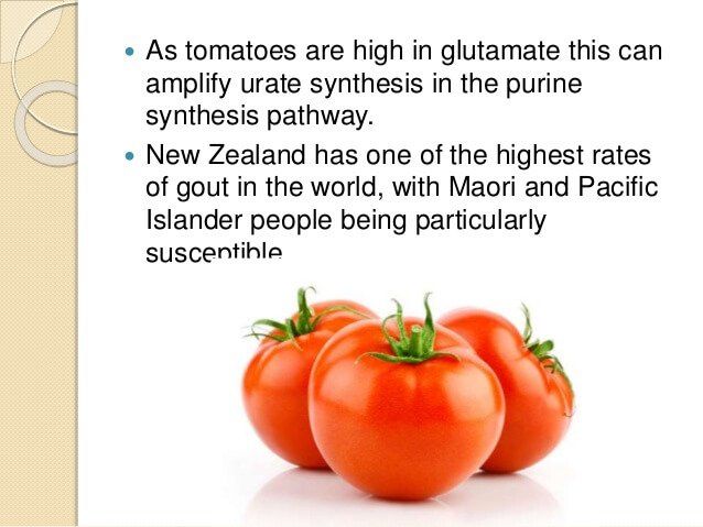 Tomatoes And Gout