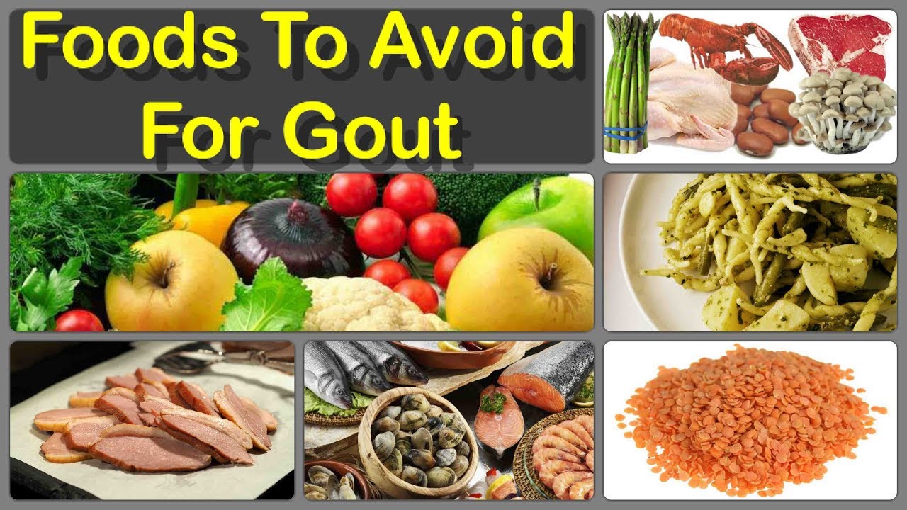 What Foods To Avoid With Gout And Top 10 Foods With a High Purine ...