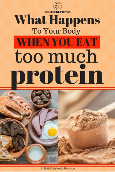 What Happens To Your Body When You Eat Too Much Protein
