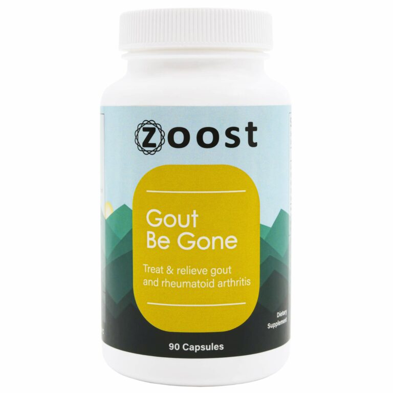 Zoost Gout Be Gone Natural Supplement for Relief of Gout ...